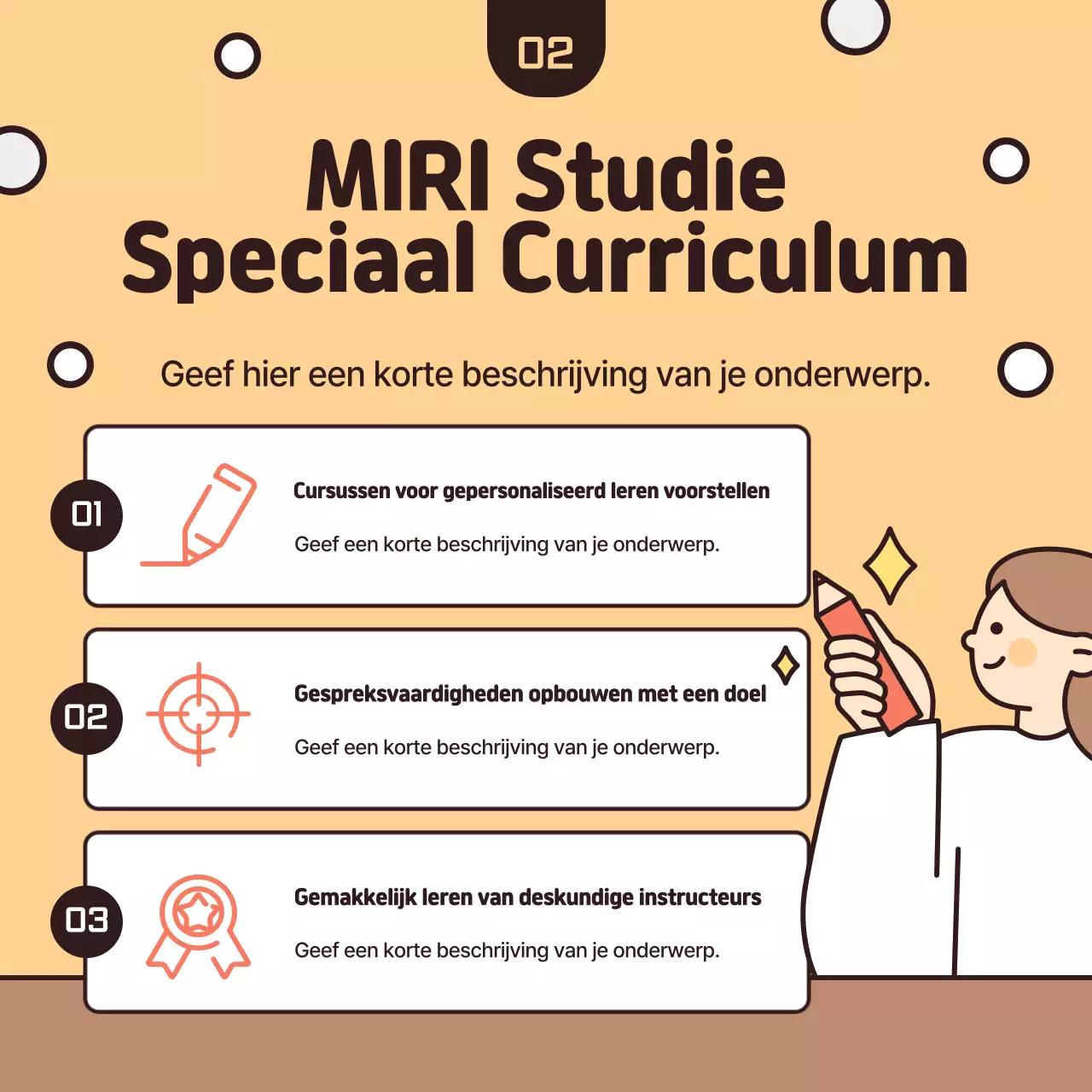 Aanwerving van lichtblauwe stagiairs