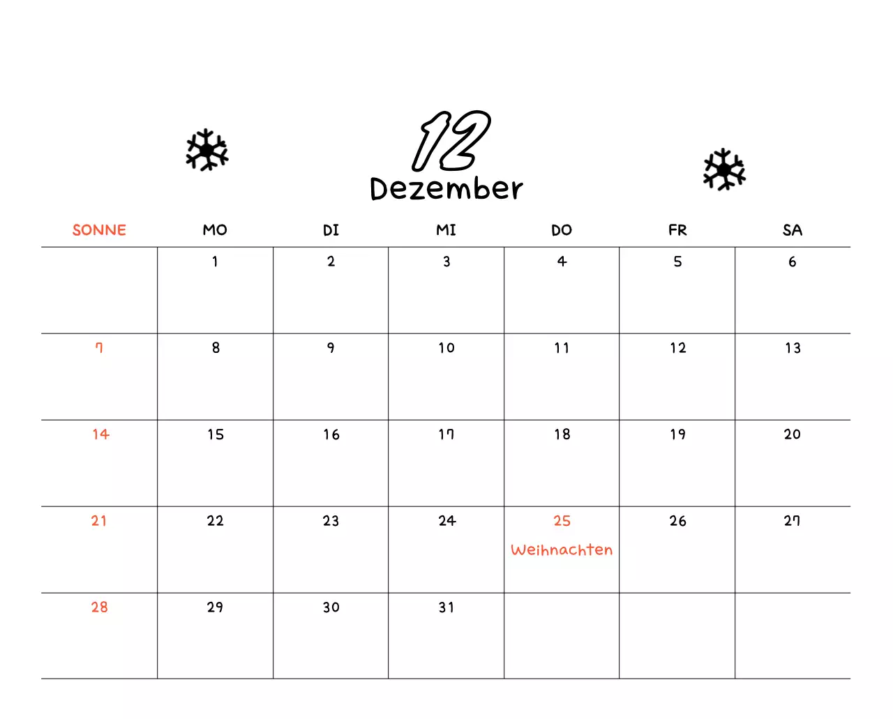 Gelber niedlicher Fotokalender