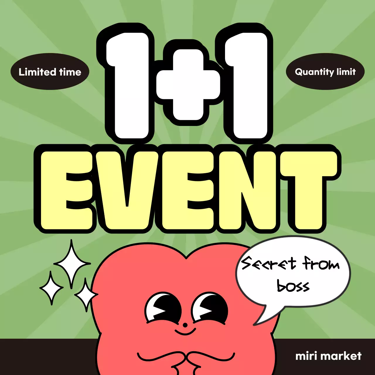 Carrossel de promoção de eventos Coral Retro Instagram