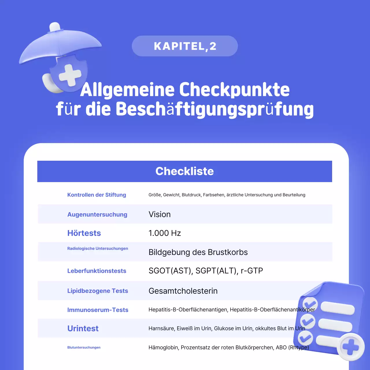 Blue Modern Recruitment Screening Guide