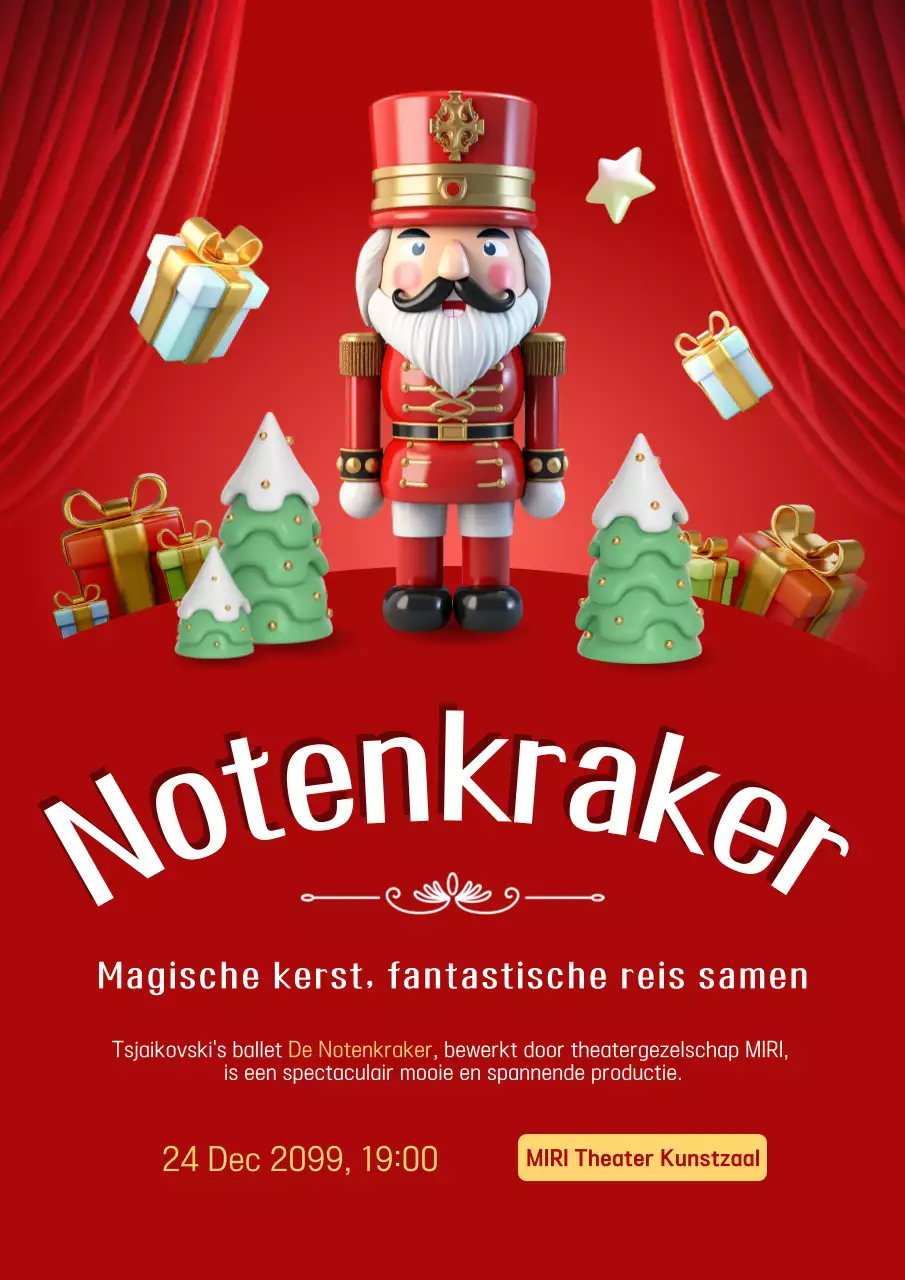 Gids voor traditionele rode voorstellingen