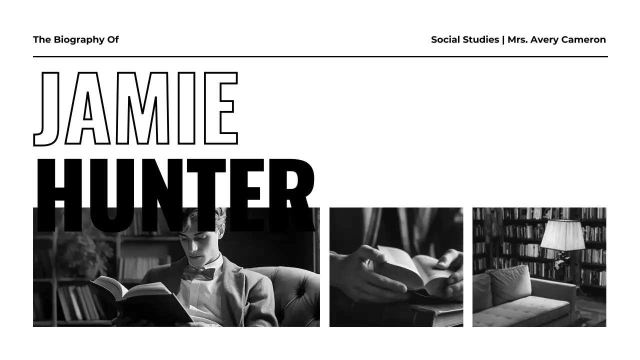 Black Professional Biography Presentation