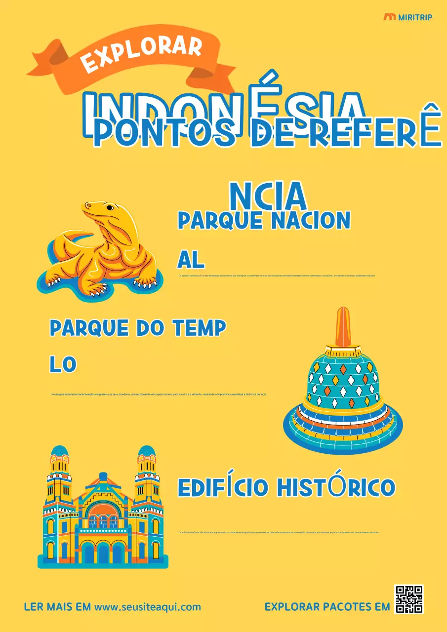 anúncio de viagem retro amarelo