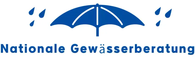 Blaue einfache Schürze für Gefahrenkommunikation