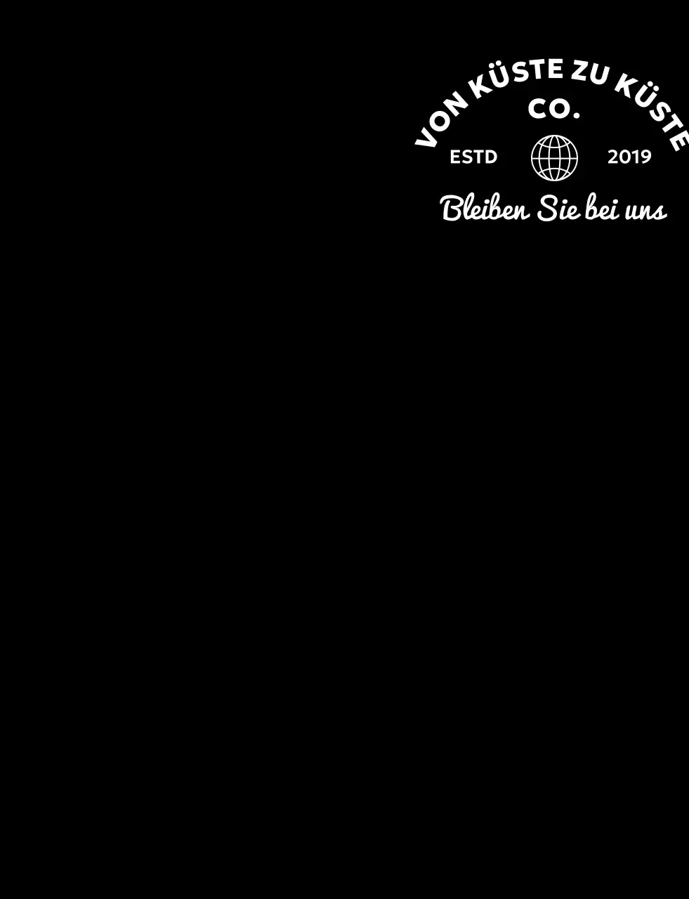 Schwarzes modernes Logo-Design