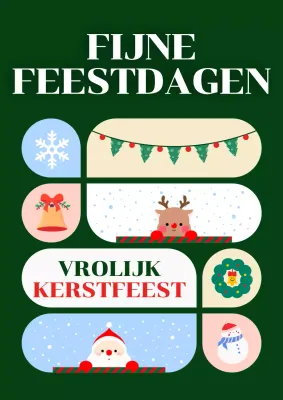 Samenvatting Schattige Kerstkaart