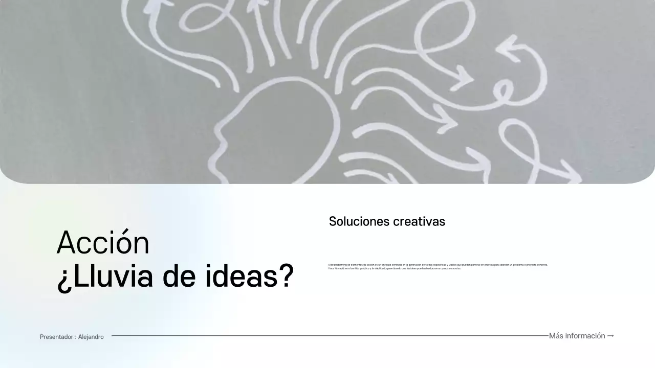 azul y verde limpio digital guía de ideas