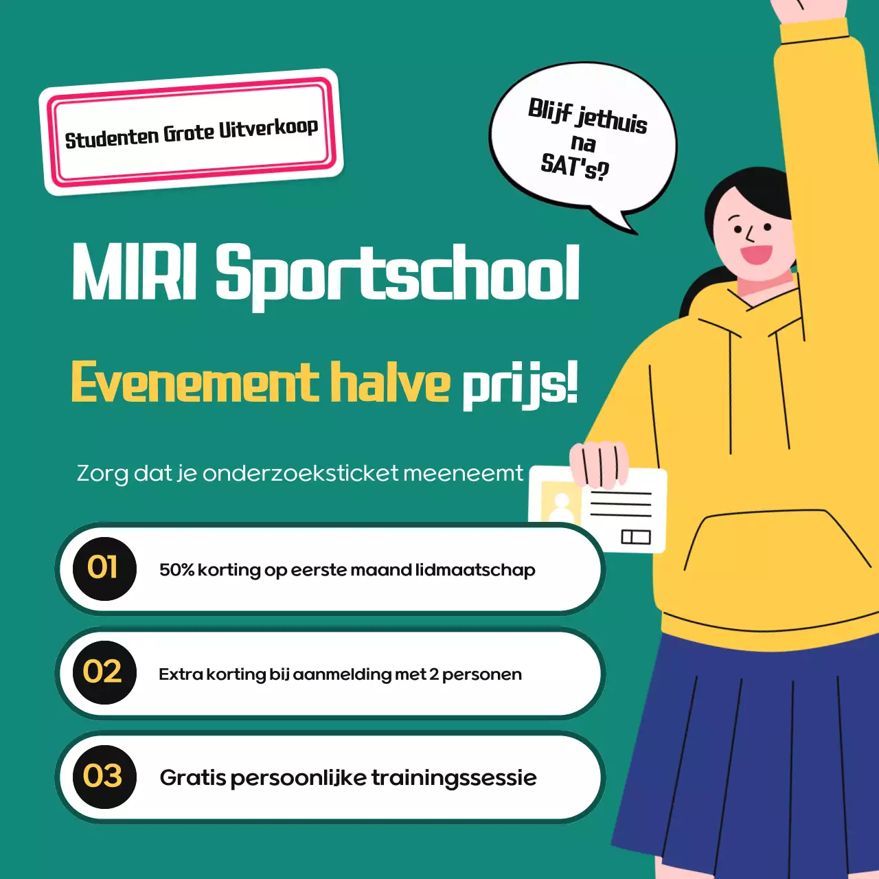 Abstract Aankondiging studentenevenementen