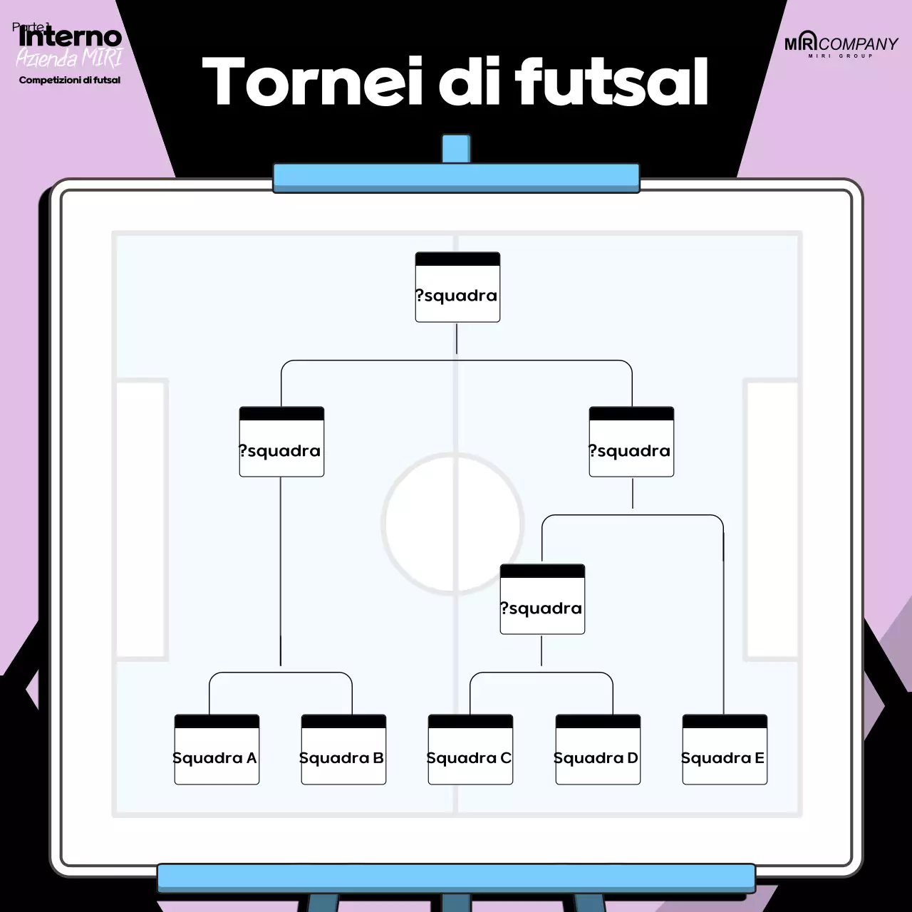 Evento calcio retrò color malva