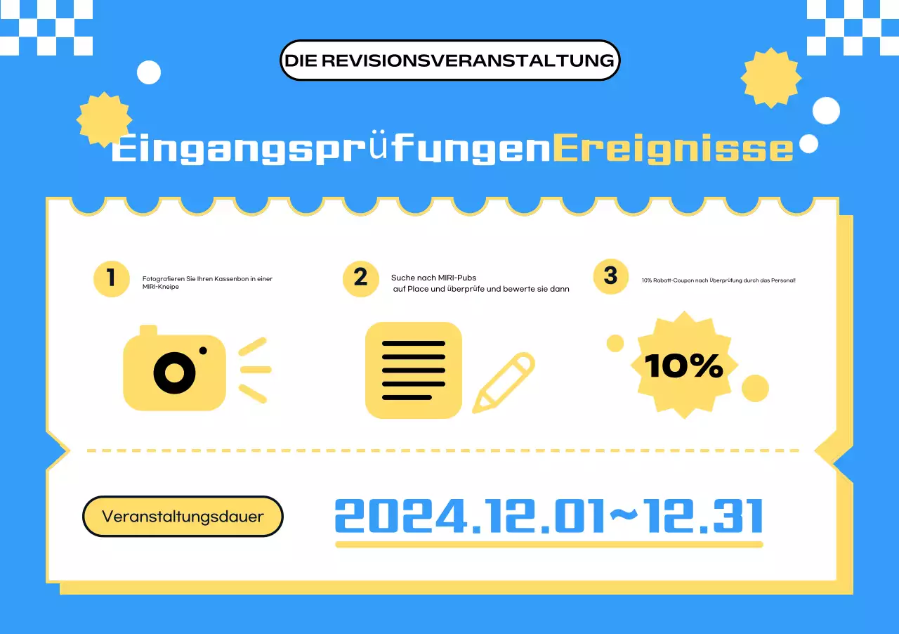 Blue Pop Highball Anzeige