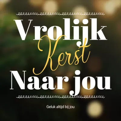 Abstracte klassieke kerstkaart