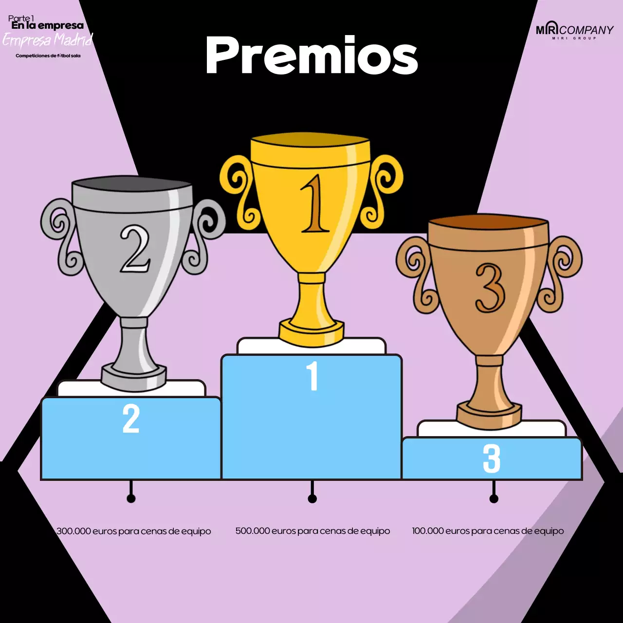 Evento de fútbol retro malva