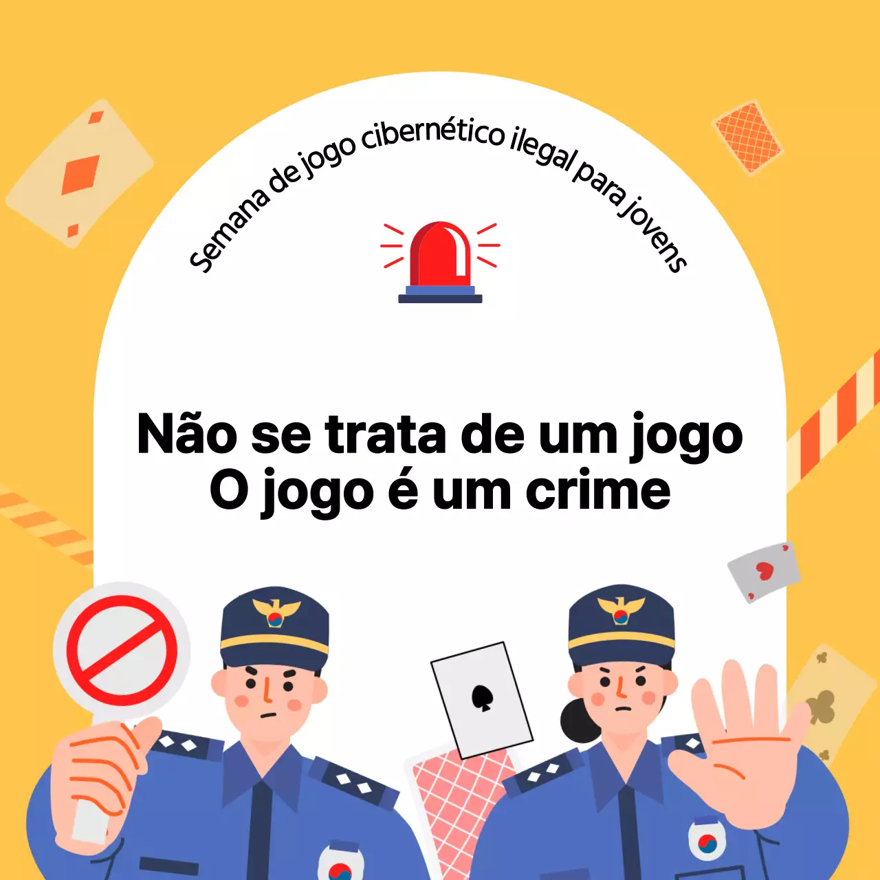 Promover campanhas de segurança com destaque amarelo