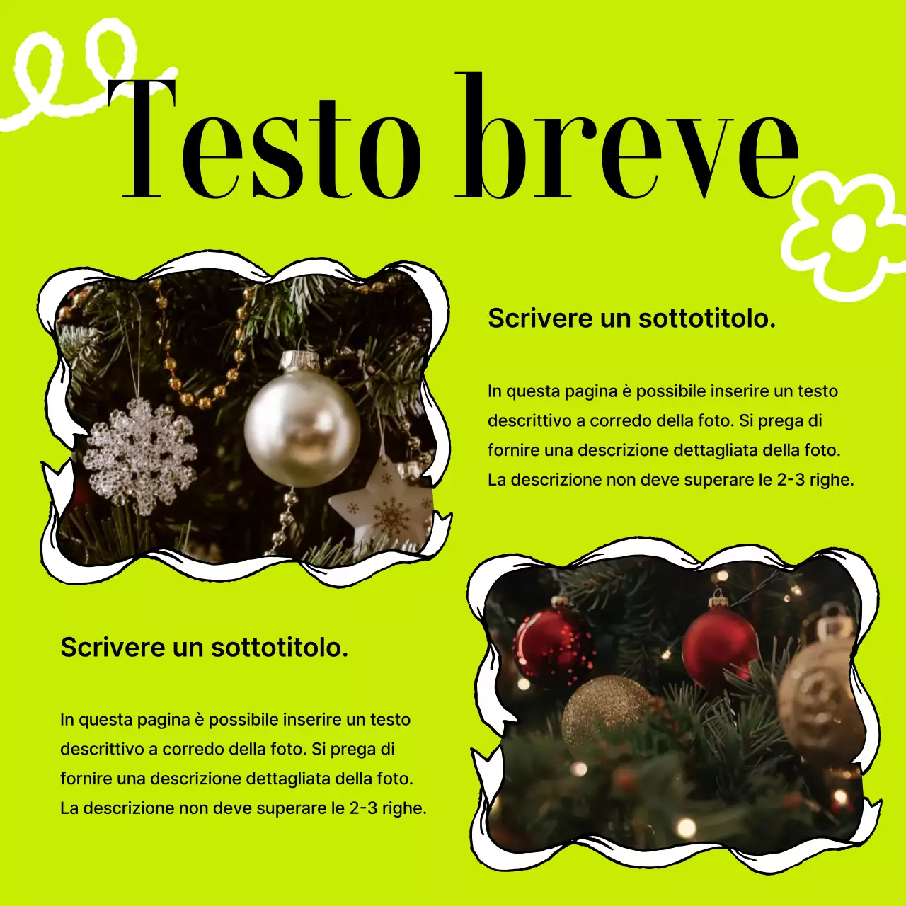 Promuovete le vostre semplici notizie annuali