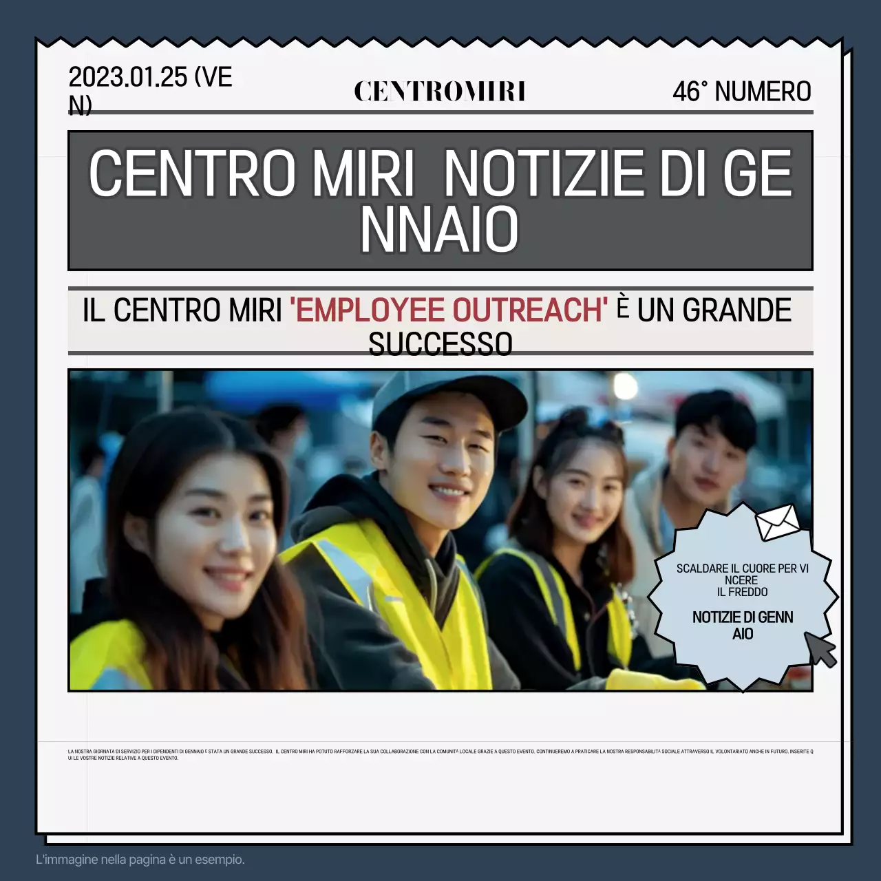 Guida ai volontari Blue Modern