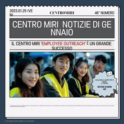 Guida ai volontari Blue Modern