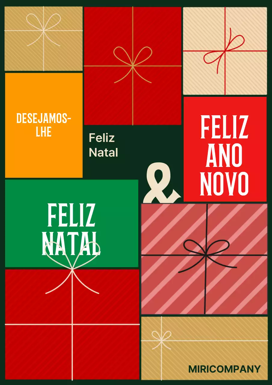Festas de Natal Verde Retro
