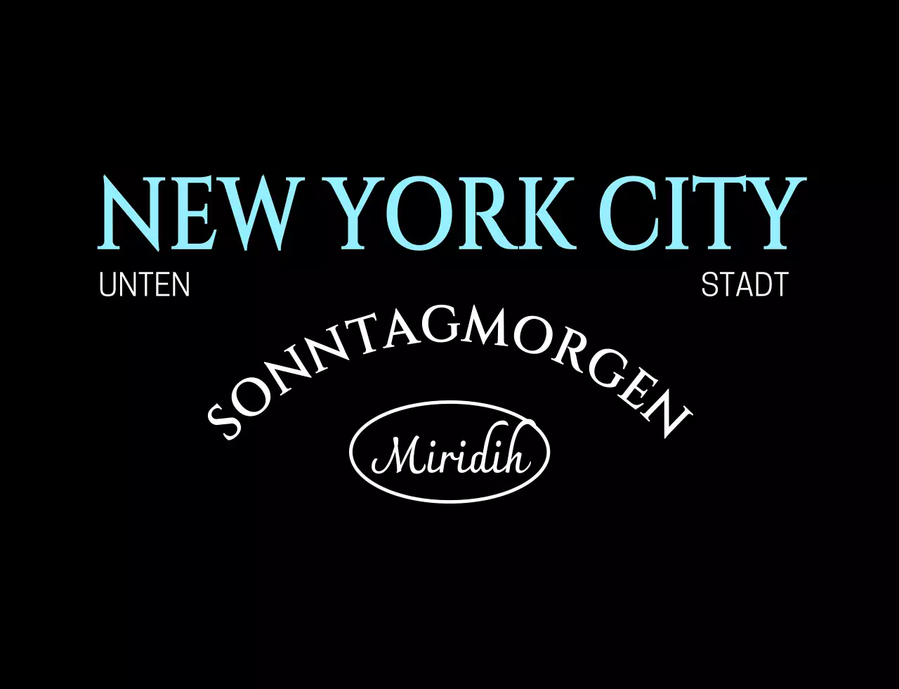 Stilvolles Typo-Logo