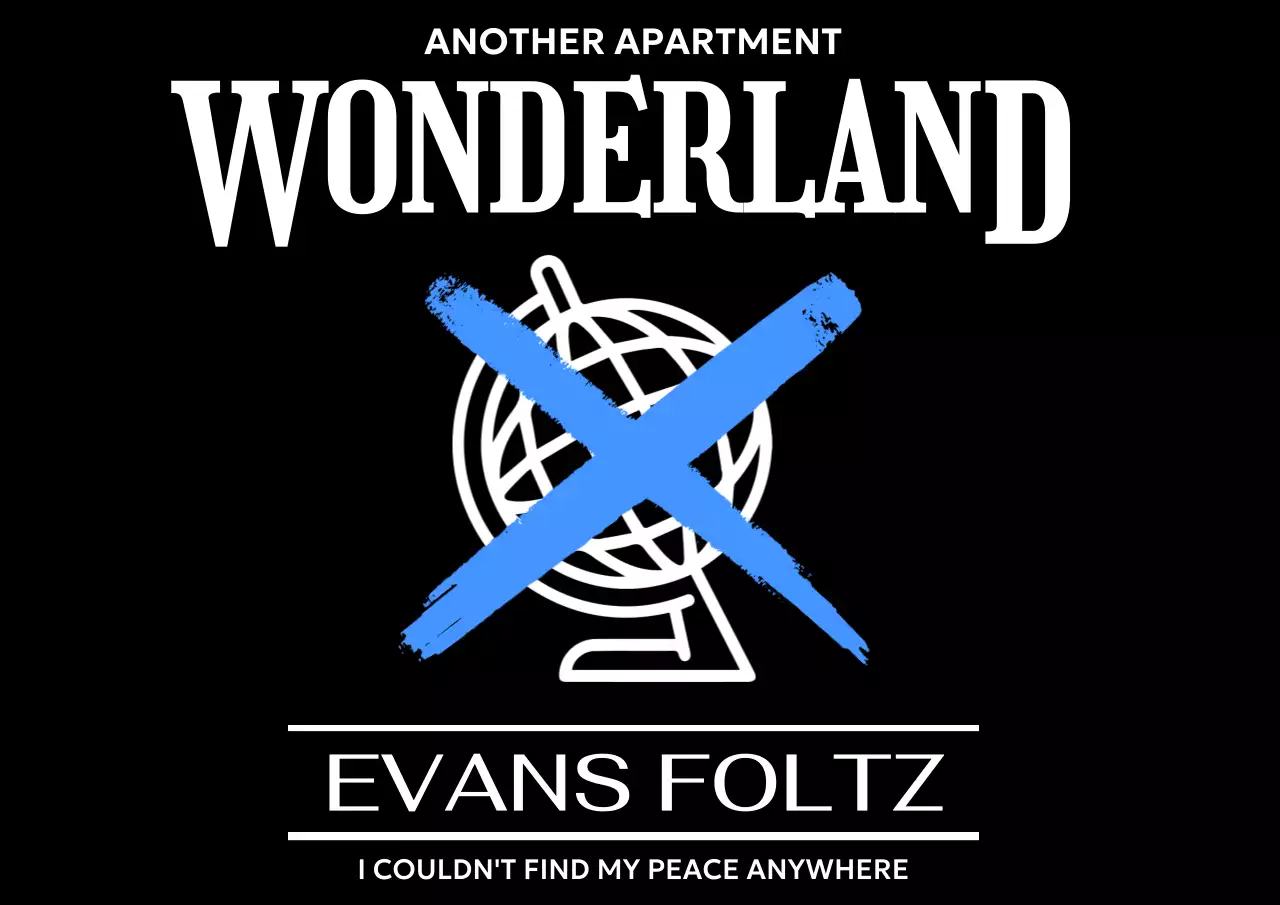 지구본 아이콘이 있는 모던한 콘서트 홍보