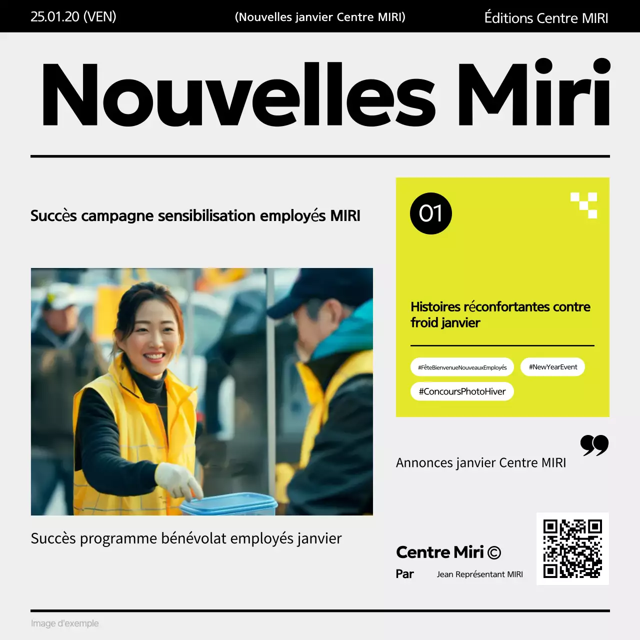 Jaune Guide simple du bénévolat