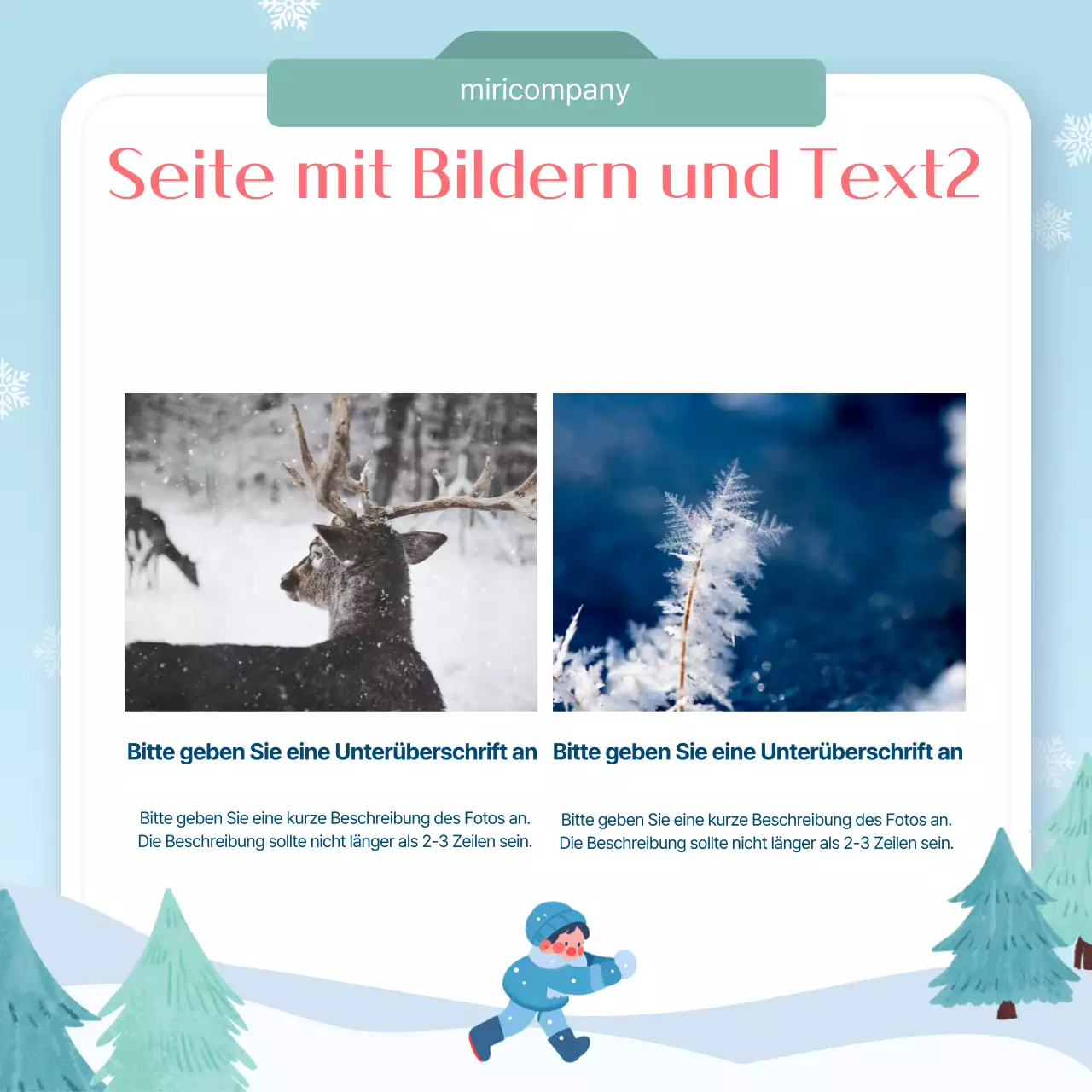 Hellblau Einfacher Gestaltungsleitfaden