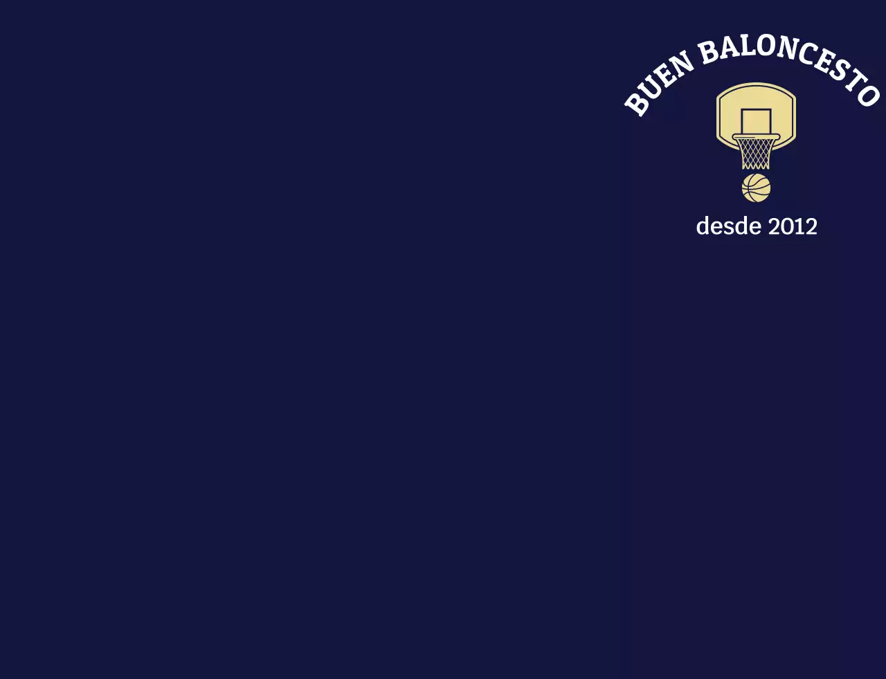 Logotipo de baloncesto vintage moderno