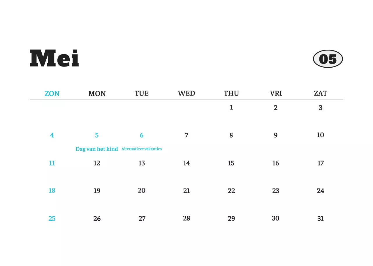 Witte Nette Ballet Dierenfotokalender