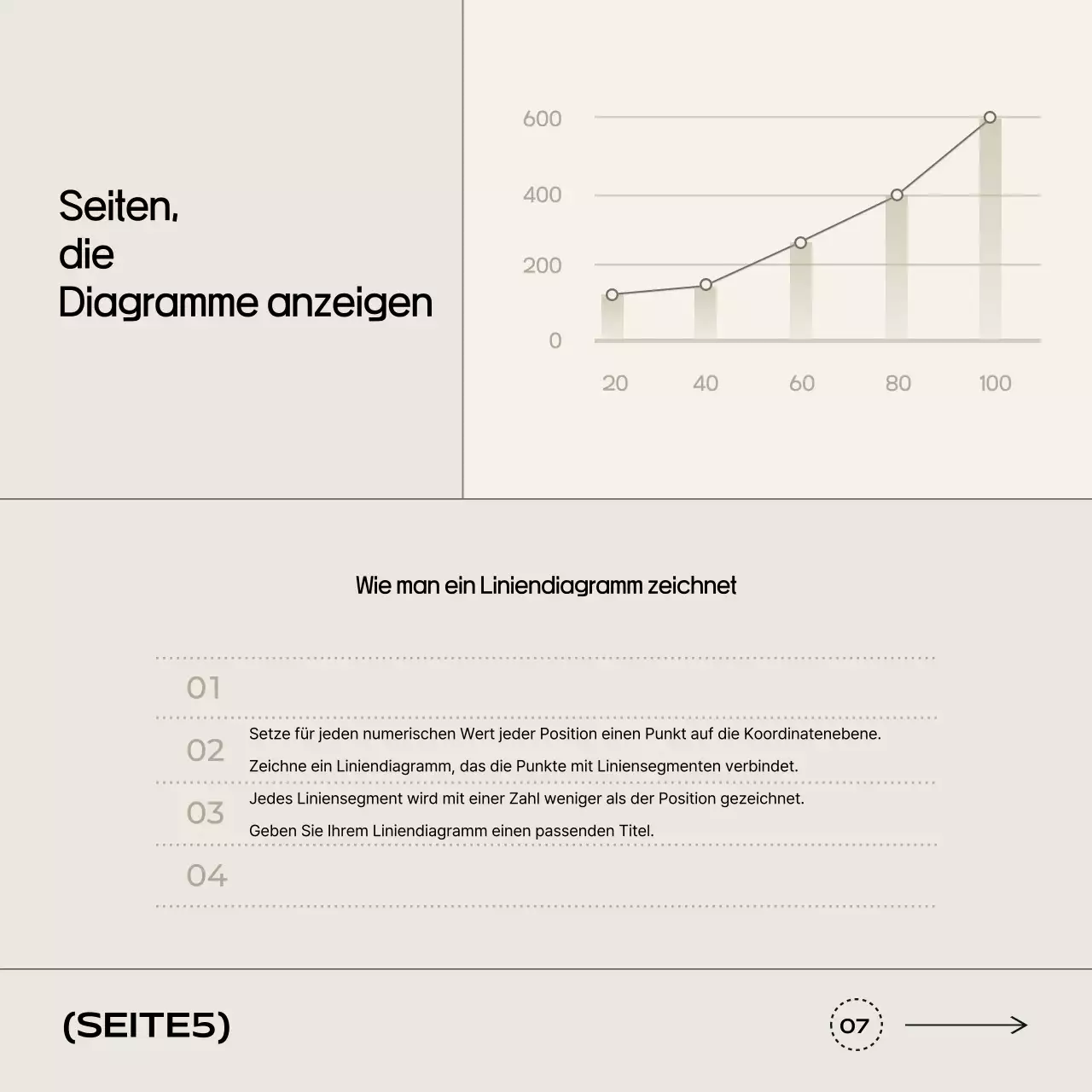 Beige einfache karte Nachrichten Vorlage