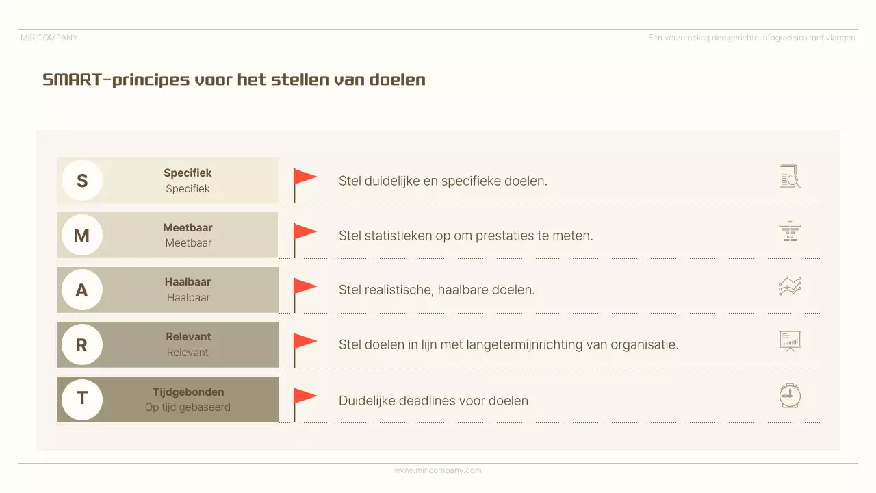 Beige minimalistische infographic advertentie