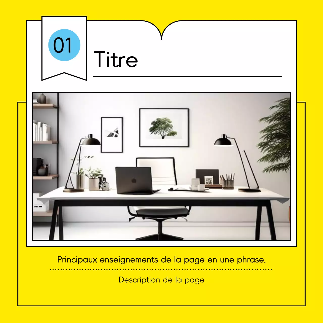 Promouvoir Yellow Simple News