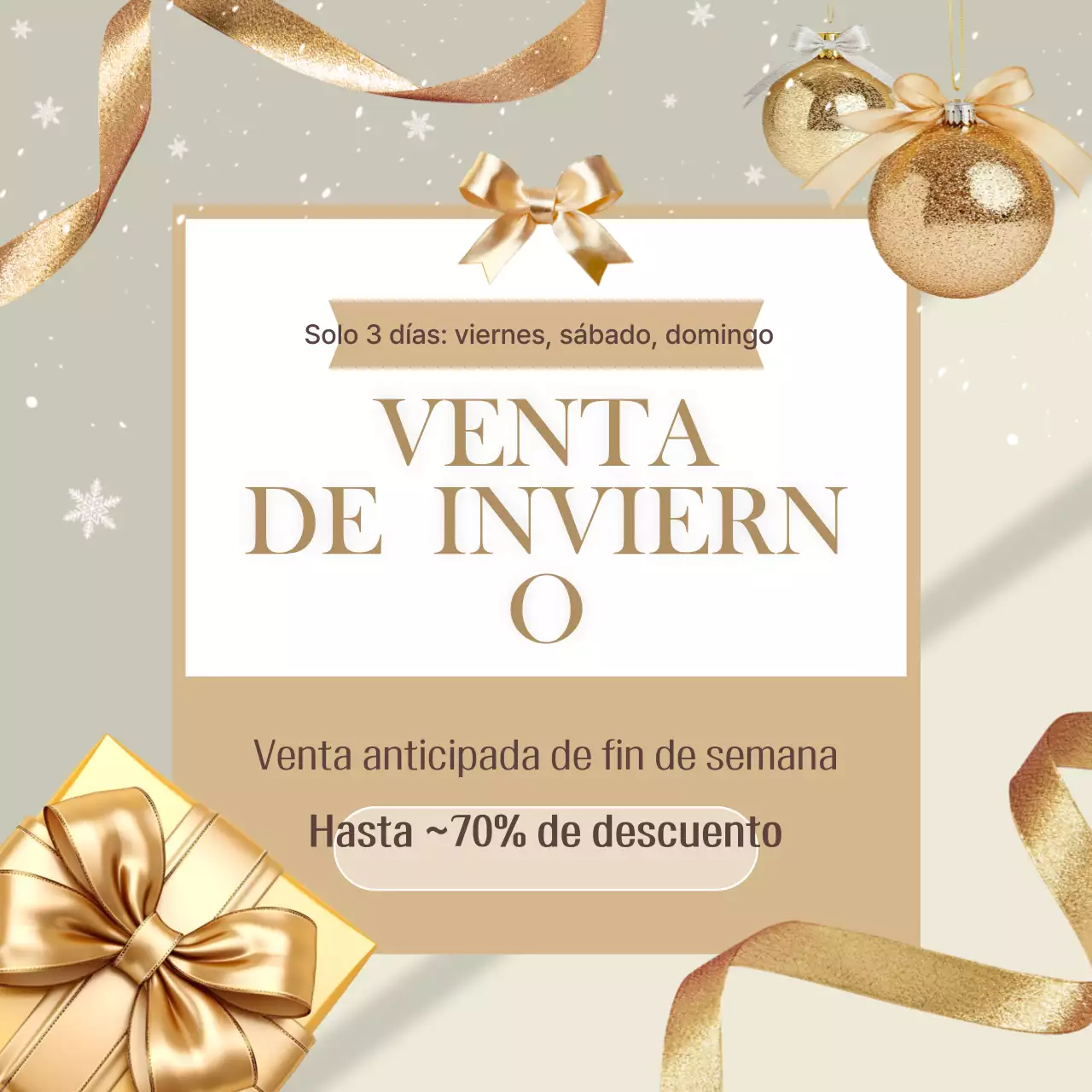 Anuncios de venta de oro de lujo