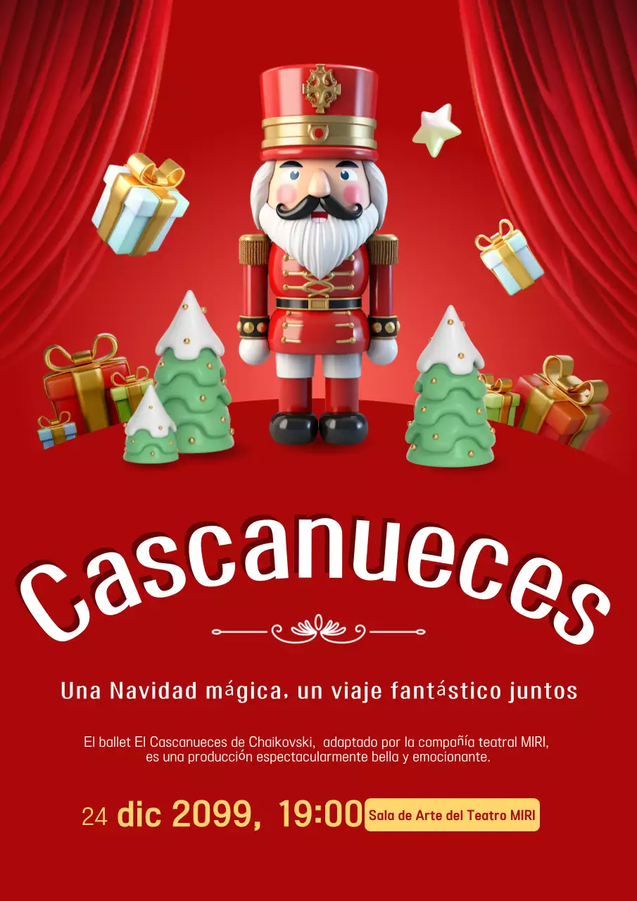 Guía de espectáculos rojos tradicionales