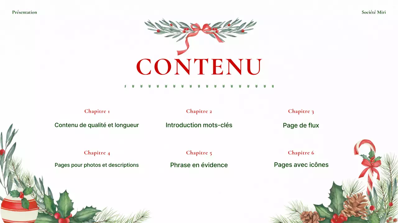 Planificateur d'arrière-plan de Noël en rouge et vert