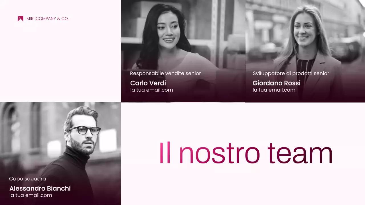 documento di proposta di progetto rosa moderno