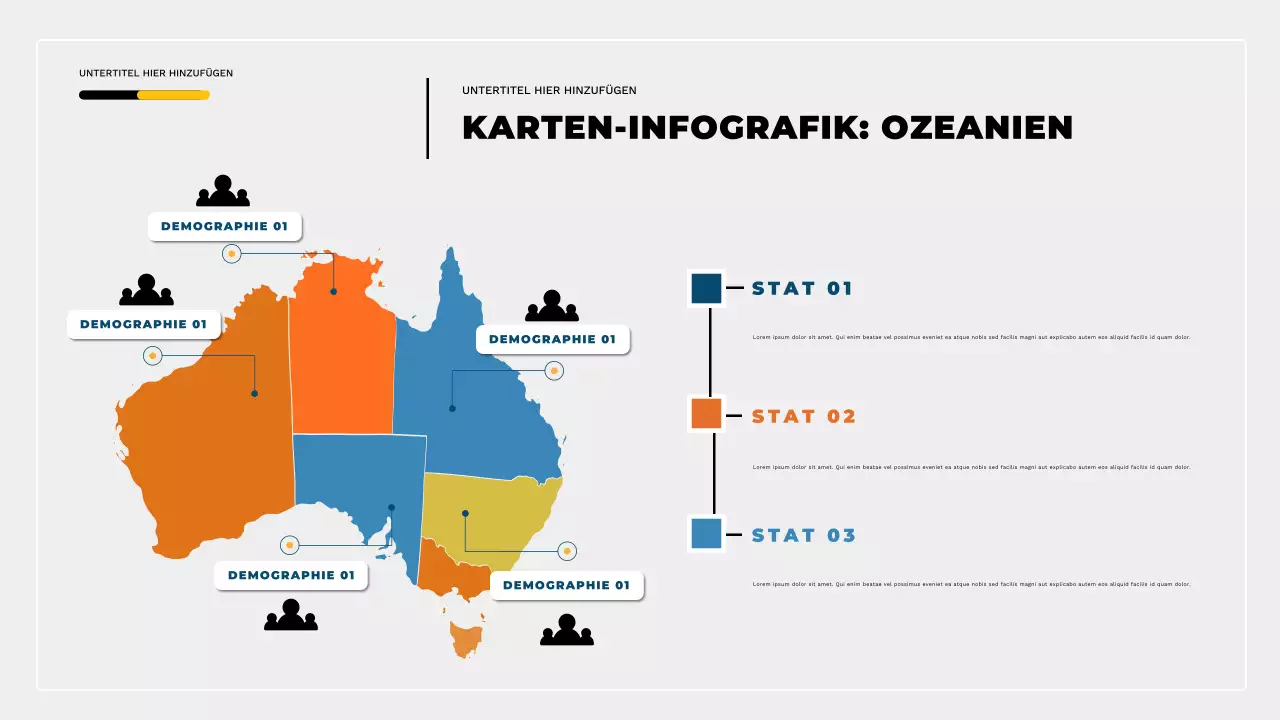 blaue moderne Welt infografischer Leitfaden