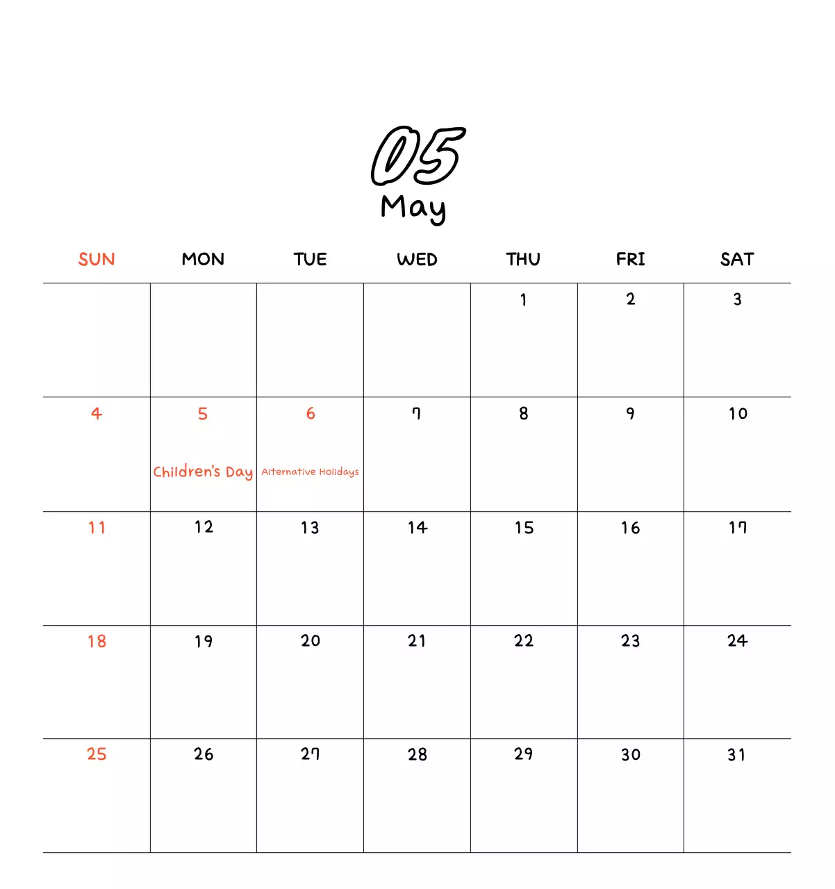 Kalender foto Tahun Baru yang lucu