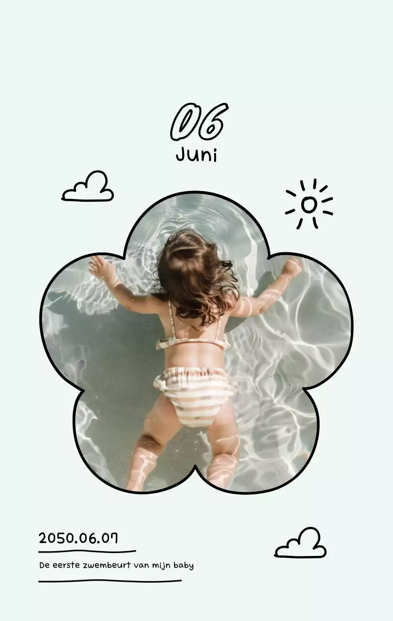 Schattige nieuwjaarskalender