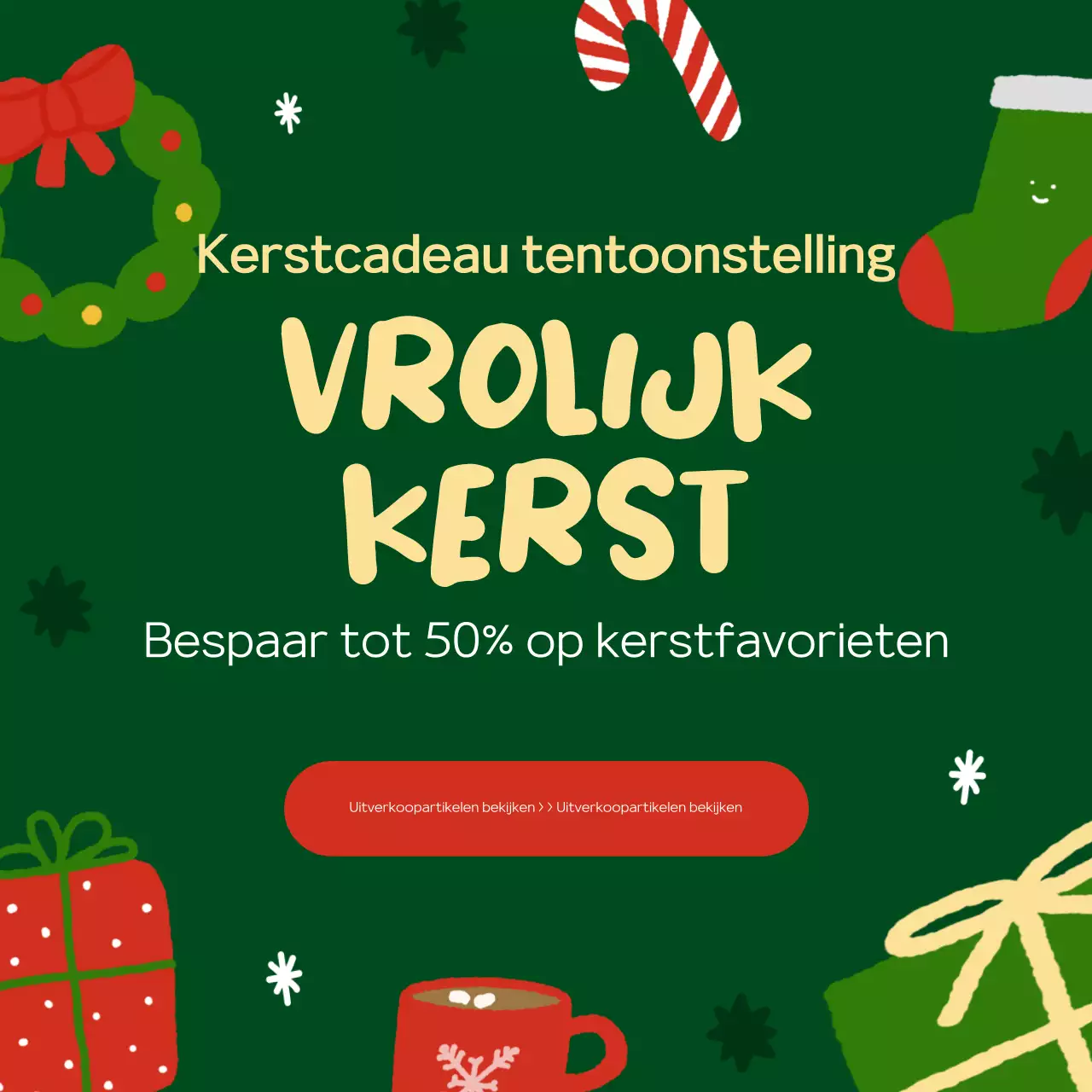 Speciale tentoonstelling Groene Kerst