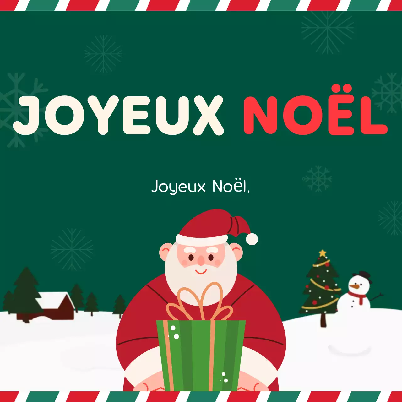 Des festivités de Noël vertes et chaleureuses