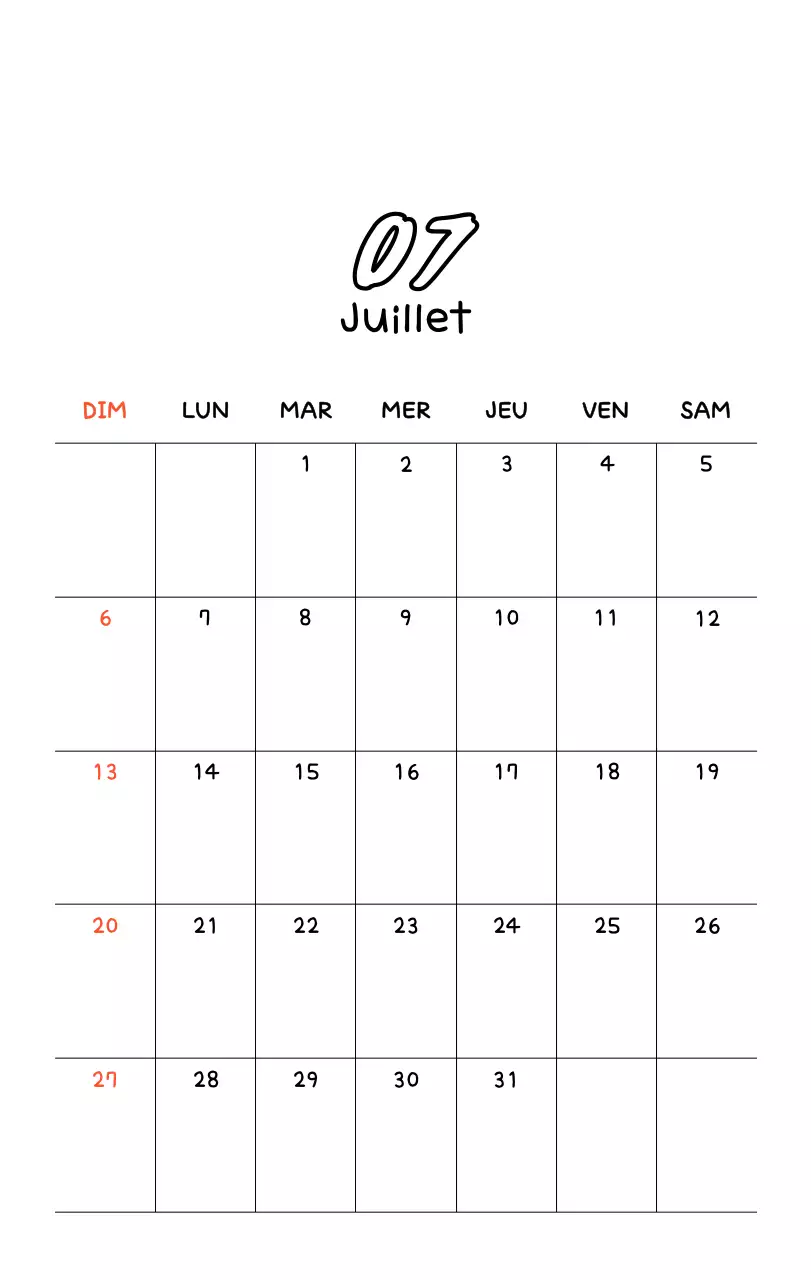 Calendrier photo du Nouvel An