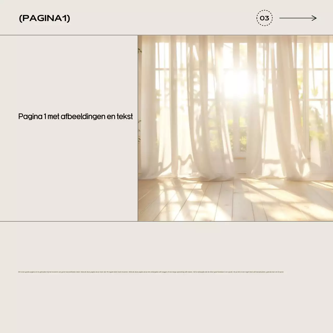 Beige eenvoudige kaart nieuwssjabloon