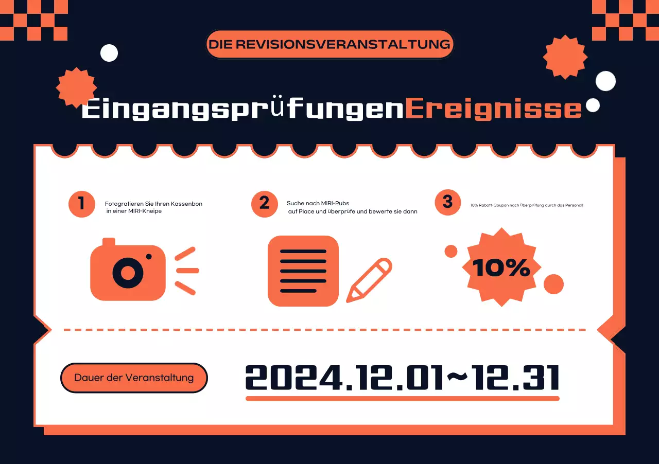 Orange Pop Cocktail Anzeige