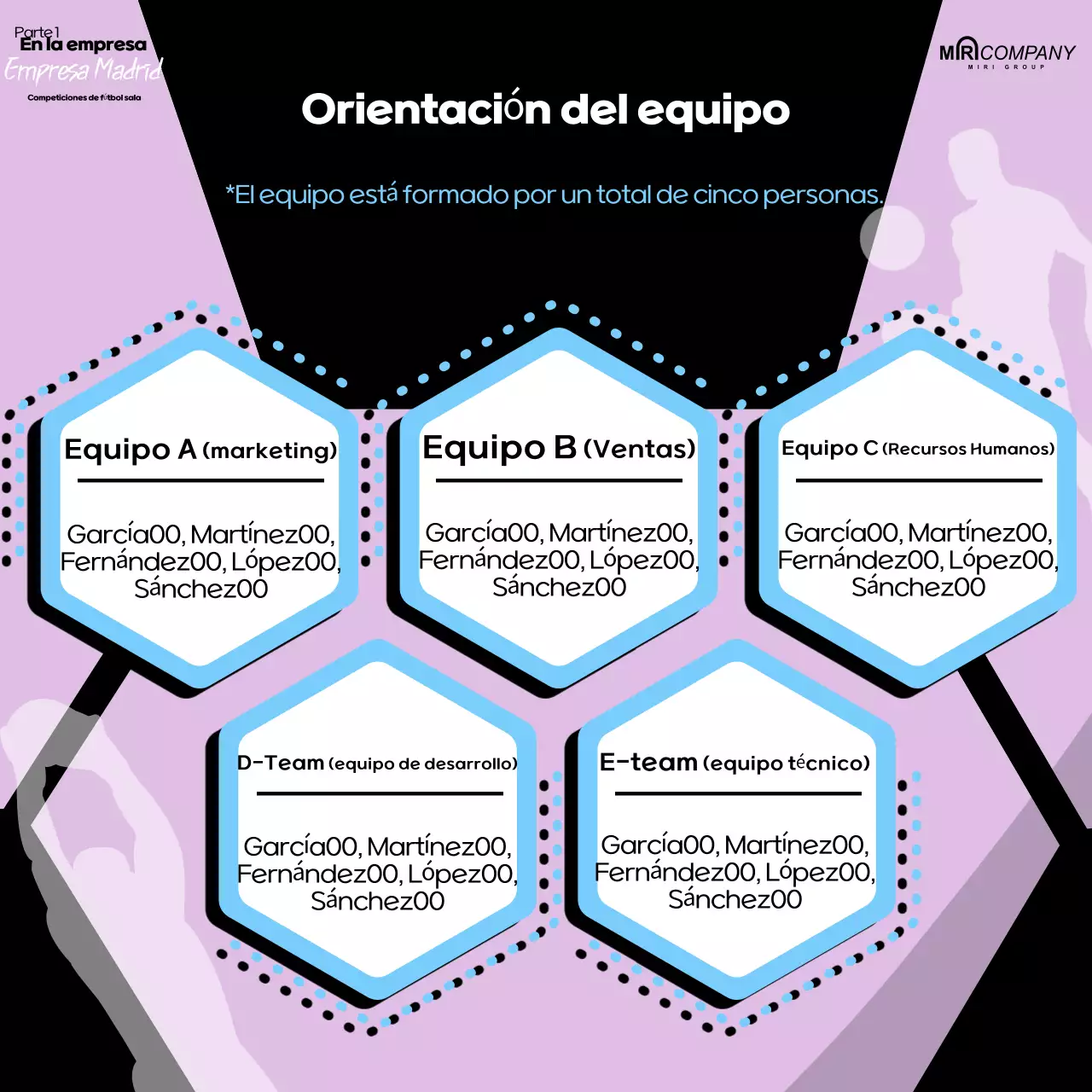 Evento de fútbol retro malva