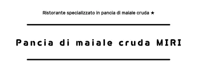 Pubblicità del ristorante Black default