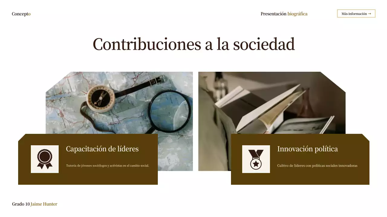 beige vintage biografía clase