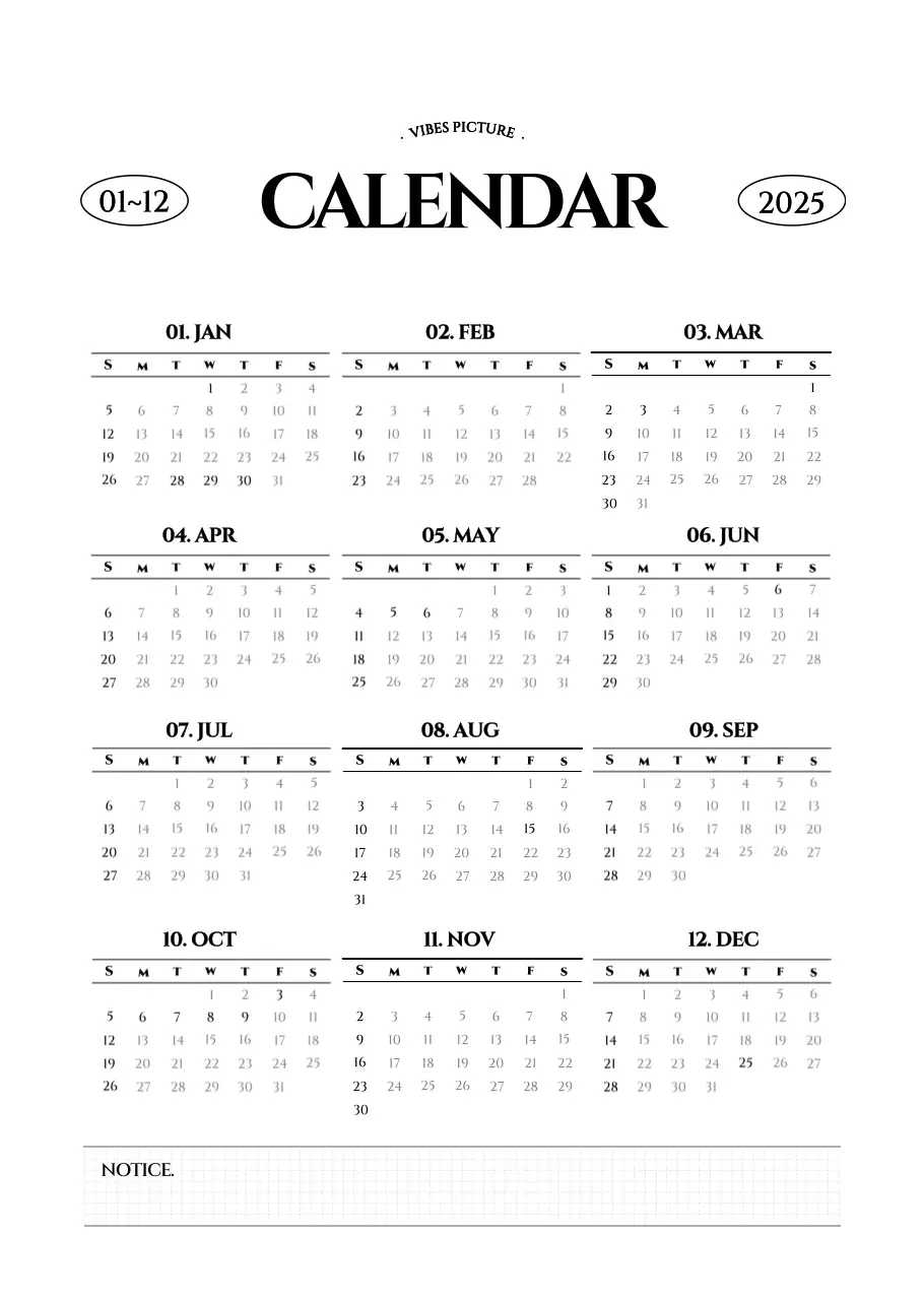 Kalender Foto Sederhana