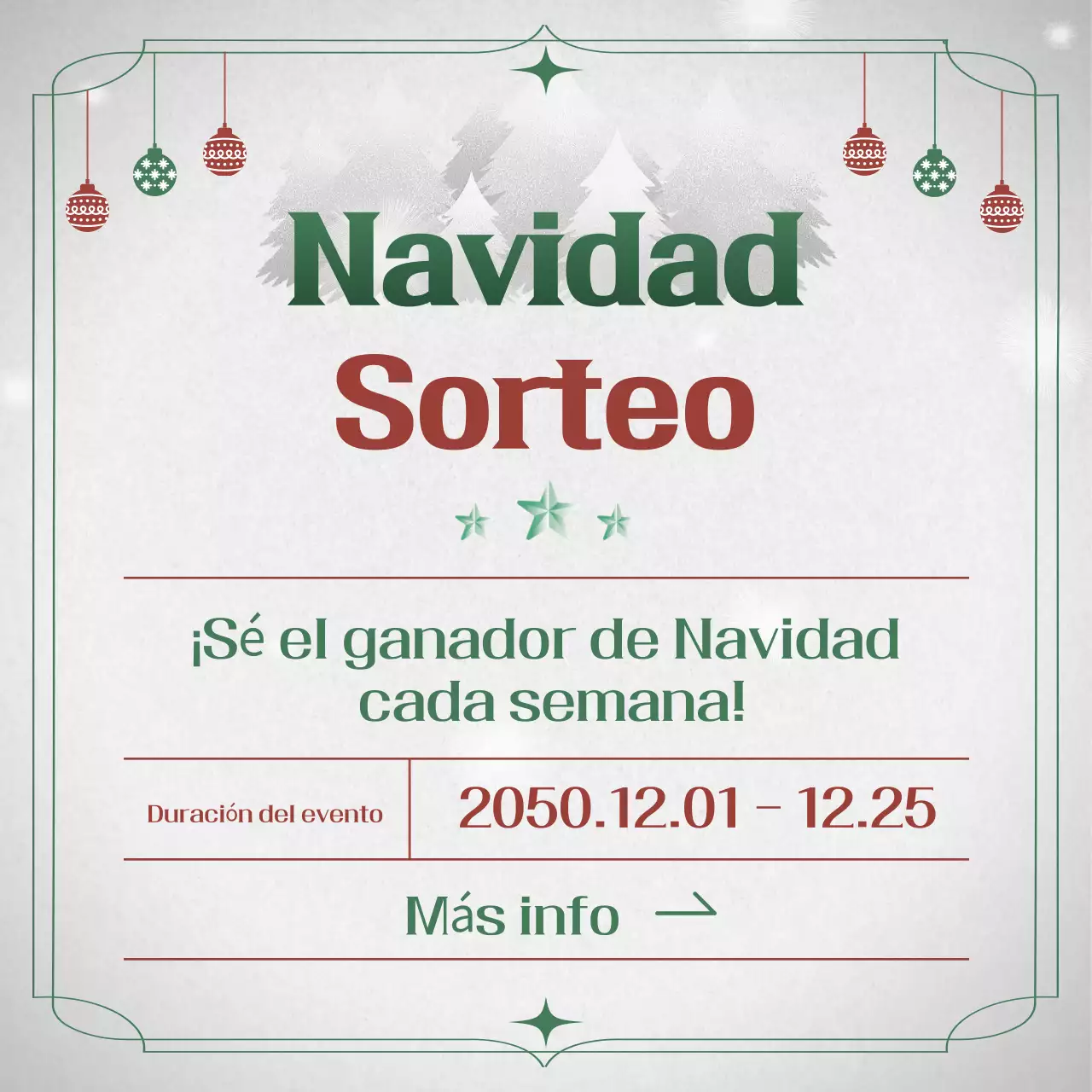 Evento navideño Red Vintage