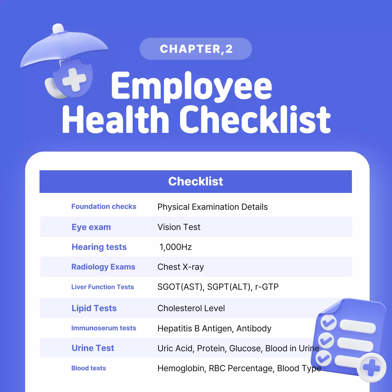 Carrossel de Instagram de promoção de saúde moderna azul