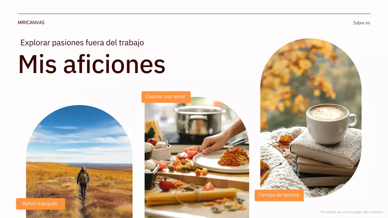 lanzamiento de autointroducción moderno naranja