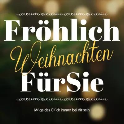 Abstrakte klassische Weihnachtskarte